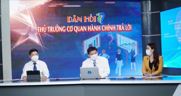 Chương trình "Dân hỏi – Thủ trưởng cơ quan hành chính trả lời" tháng 9-2021